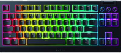 Клавиатура Razer BlackWidow V4 Low-Profile TKL Wireless/Bluetooth/U RZ03-05450700-R3M1