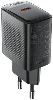 Зарядка ACEFAST A104 USB-C PD25W GaN Black 6974316283355