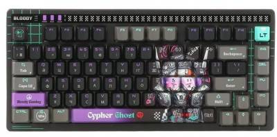 Клавиатура A4Tech AT75 RGB USB UA Cypher Ghost 4711421001830