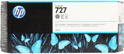 Картридж HP DJ No.727 Gray 300-ml F9J80A