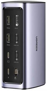 Разветвитель Ugreen USB-C Multifunctional Docking Station 12in1 USB HD 90325
