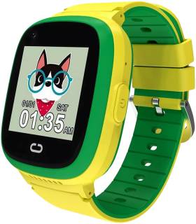 Часы Canyon Sunny KW-48 Video 4G GPS Games Music Yellow/Green CNE-KW48YG