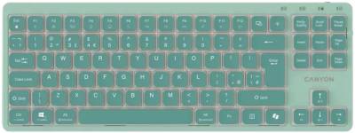 Клавиатура Canyon OnType 10 TKL Mechanical Silent Low-profile USB UA CNS-HKB10GR