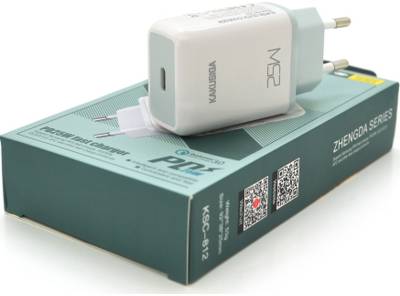 Зарядка Kakusiga USB-C PD25W white KSC-812-Zhengda