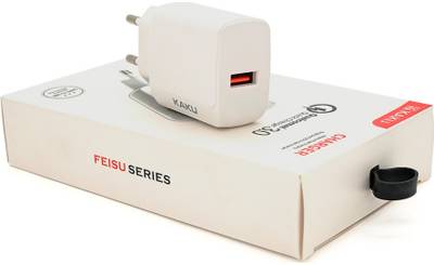Зарядка Ikaku USB QC3.0 white KSC-178-FEISU