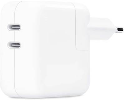 Зарядка Apple 35W Dual USB-C Power Adapter Model A2676 MW2K3ZM/A