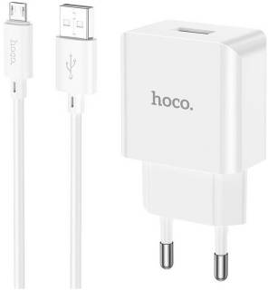 Зарядка HOCO C106A Leisure USB + cable USB to Micro 5P 10.5W Wh 6931474783905