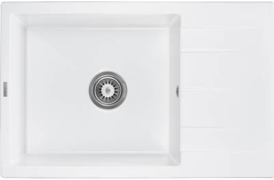 Мойка GRANADO NAVIA white з сифоном (775*495mm.) gr3805