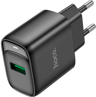 Зарядка HOCO C140A Smart USB QC3.0 Black 6942007627788
