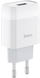 Зарядка HOCO C72A Glorious USB 10.5W White 6931474712899