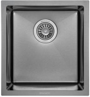 Мойка GRANADO Under top mini STEEL S201 black GS10201B