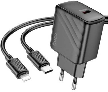 Зарядка HOCO CS22A Value USB-C PD30W + cable USB-C to Lightning 6942007609920