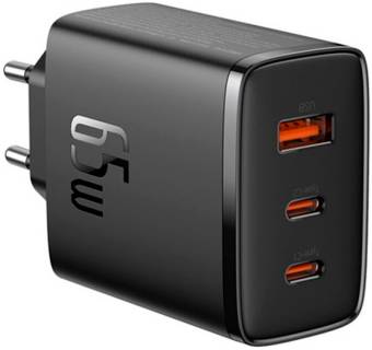 Зарядка Baseus Cube Pro Fast Charger 2C+U 65W black P10152301113-00