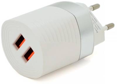 Зарядка Ikaku KSC-181 2xUSB 2.4A White KSC-181-JUNENG
