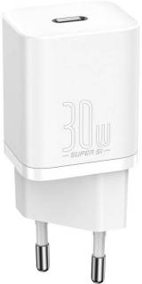 Зарядка Baseus Super Si quick charger IC 30W white CCSUP-J02