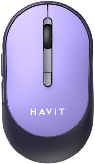 Мышка HAVIT HV-MS78GT Wireless Black-Purple 6939119041229