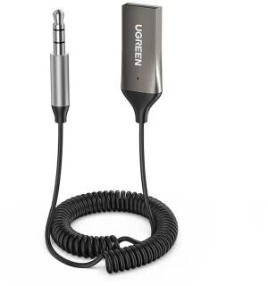 Сетевой адаптер Ugreen Bluetooth 5.0 Aux with mic CM309 UGREEN Black 70601