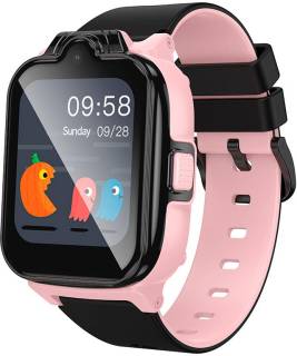 Часы HOCO Y104 4G children phone-watch Pink 6942007646376
