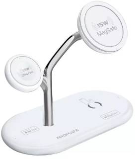 Зарядка Promate wireless synergy-pro.white