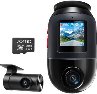 Видеорегистратор Xiaomi 70mai Dash Cam X800-2 Omni 128GB Black +RC14 Rear 1152147