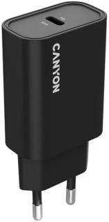 Зарядка Canyon USB-C PD30W OnCharge Black CNE-CHA30CLB