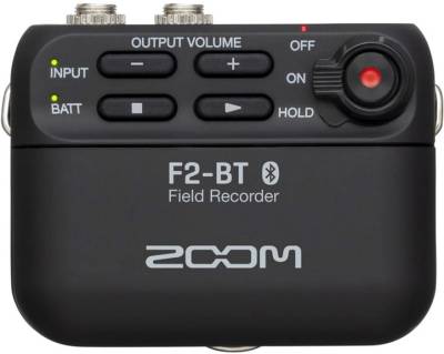 Диктофон Zoom F2-BT Black цифрова портативна студія 287179