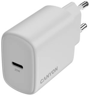 Зарядка Canyon OnCharge 250 25W 1xPD EU White CNE-CHA250-01