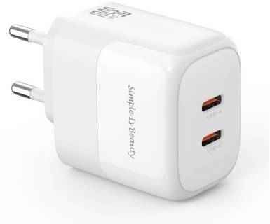 Зарядка XO L140 35W 2xUSB-C PD White L140_White