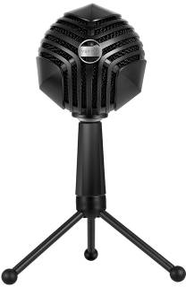 Микрофон Vertux Sphere LED USB Black sphere.black
