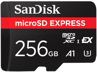 Флеш-карта SanDisk 256GB microSDXC class 10 UHS-I U3 A1 Express SDSQXFN-256G-GN4NN