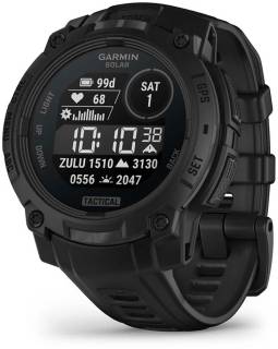 Часы Garmin Instinct 3, Tactical, Solar, 45mm, Black, GPS смар 010-02934-50