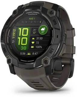 Часы Garmin Instinct 3, Tactical, AMOLED, 50mm, Black, GPS 010-03020-50