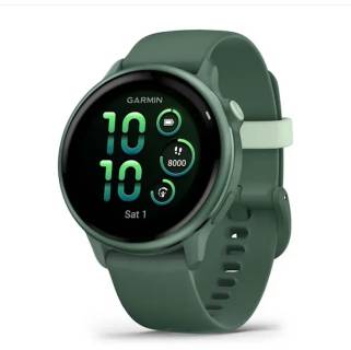 Часы Garmin vivoactive 6, Jasper Green/J. Green Metallic, GPS 010-02985-02