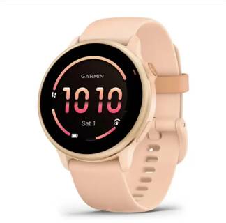 Часы Garmin vivoactive 6, Pink Dawn/P. Dawn Metallic, GPS смар 010-02985-03