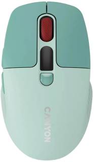 Мышка Canyon MW-26 LCD Silent Wireless/Bluetooth Green CNS-CMSW26GR
