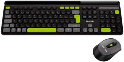 Комплект Canyon HSET-W5 Wireless UA Black CNS-HSETW5BK