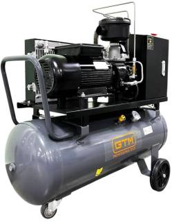 Компрессор GTM 100л, 350л/хв, 3кВт, 8бар, 380V DLG3V 380