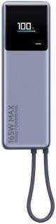 Павербанк Xiaomi 10000mAh 165W Integrated Cable grey BHR9361GL