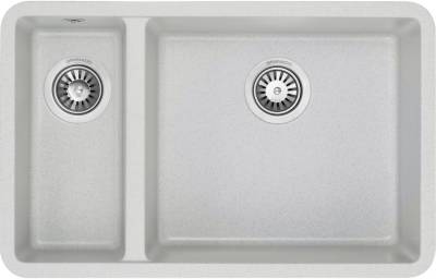 Мойка GRANADO Under top DOUBLE gris gr3408