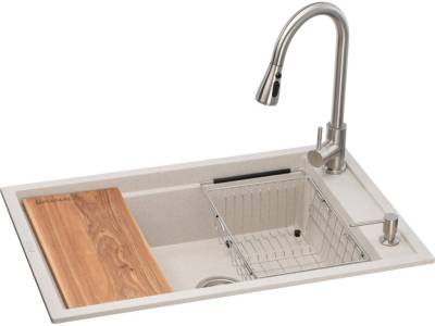 Мойка GRANADO Basic Estella terra (+ змішувач Campo LUX inox + д ksg0103