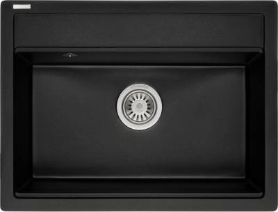 Мойка GRANADO ARTES black shine з сифоном gr3601
