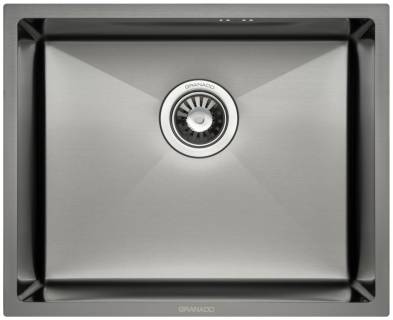 Мойка GRANADO Under top MAX STEEL S201 black GS07201B