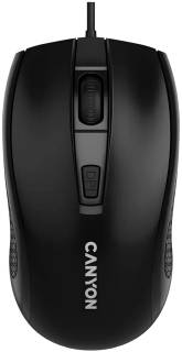 Мышка Canyon M-4 USB Black CNE-CMS4