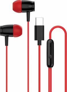 Наушники Canyon SEP-5 Type-C Red CNS-CEP5R