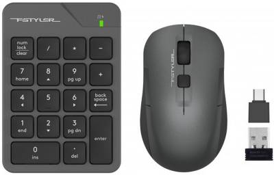 Комплект A4Tech FG1600C Air2 Wireless Grey 4711421998819