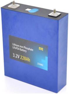Аккумулятор Eve 3.2V 228AH EVE-3.2V-228AH