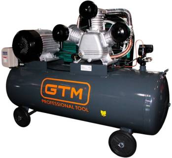 Компрессор GTM 7,5кВт, 10бар , 220л, 1100/900л/хв, 380В KC3090-220L