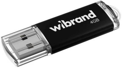 Флешка Wibrand 4GB Cougar BlackUSB 2.0 WI2.0/CU4P1B