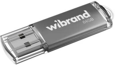 Флешка Wibrand 64GB Cougar Silver USB 2.0 WI2.0/CU64P1S