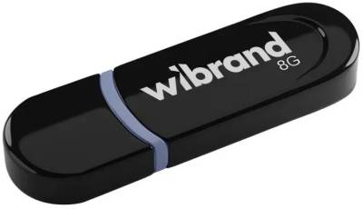 Флешка Wibrand 8GB Panther Black USB 2.0 WI2.0/PA8P2B